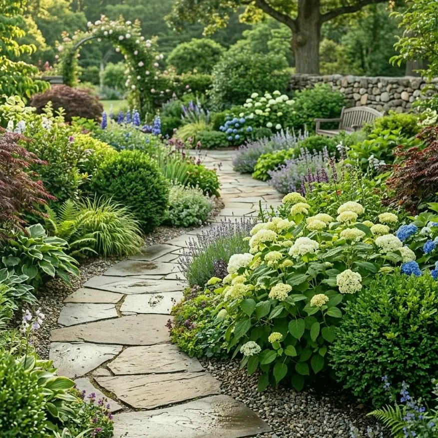 Weit Feld — Privatgarten in Hanglage